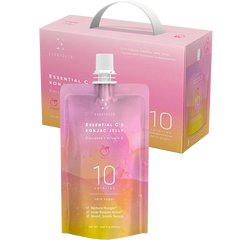 Essential C's Konjac Jelly- Peach (10 Pack)