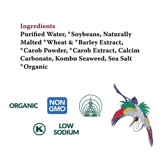 Carob Organic Soymilk