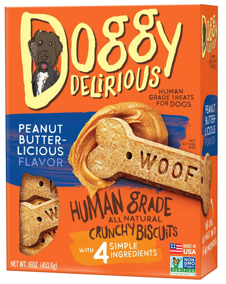 Peanut Butter Dog Bone Dog Treats