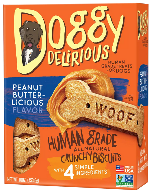 Peanut Butter Dog Bone Dog Treats