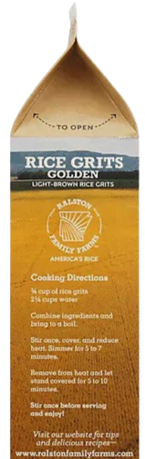 Golden Rice Grits