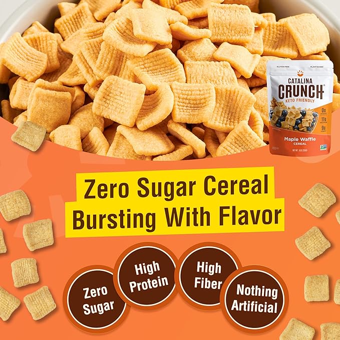 Maple Waffle Keto Cereal (6 Pack)
