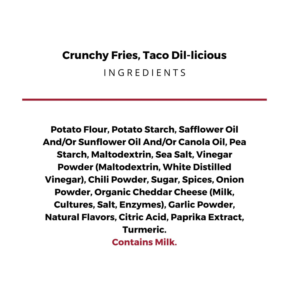 Taco Dil-Licious Fries