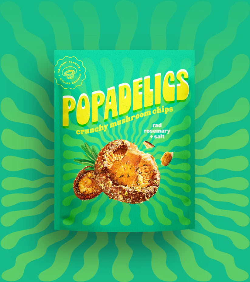 Rad Rosemary & Salt Crunchy Mushroom Chips (6 CT)