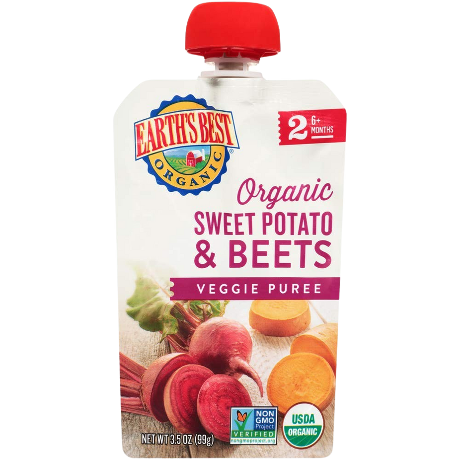 Organic Sweet Potato & Beets Veggie Puree (12 CT)