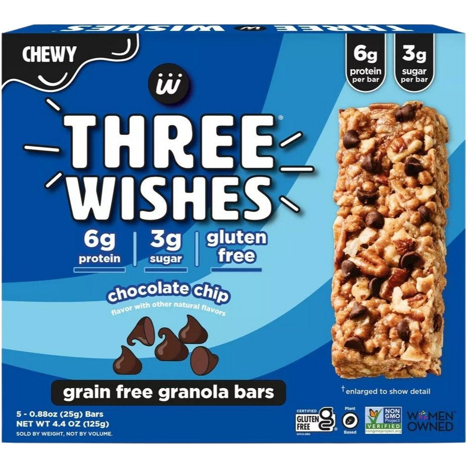 Chocolate Chip Grain-Free Granola Bars (5 CT)