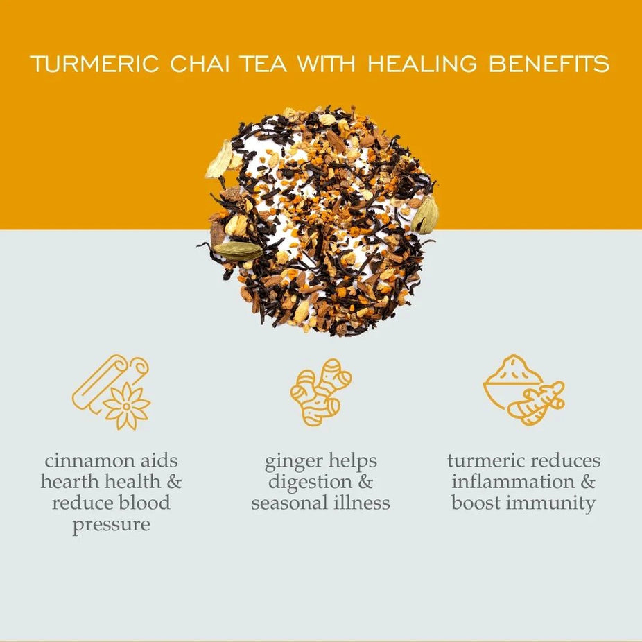 Organic Dawn Assam Turmeric Tea