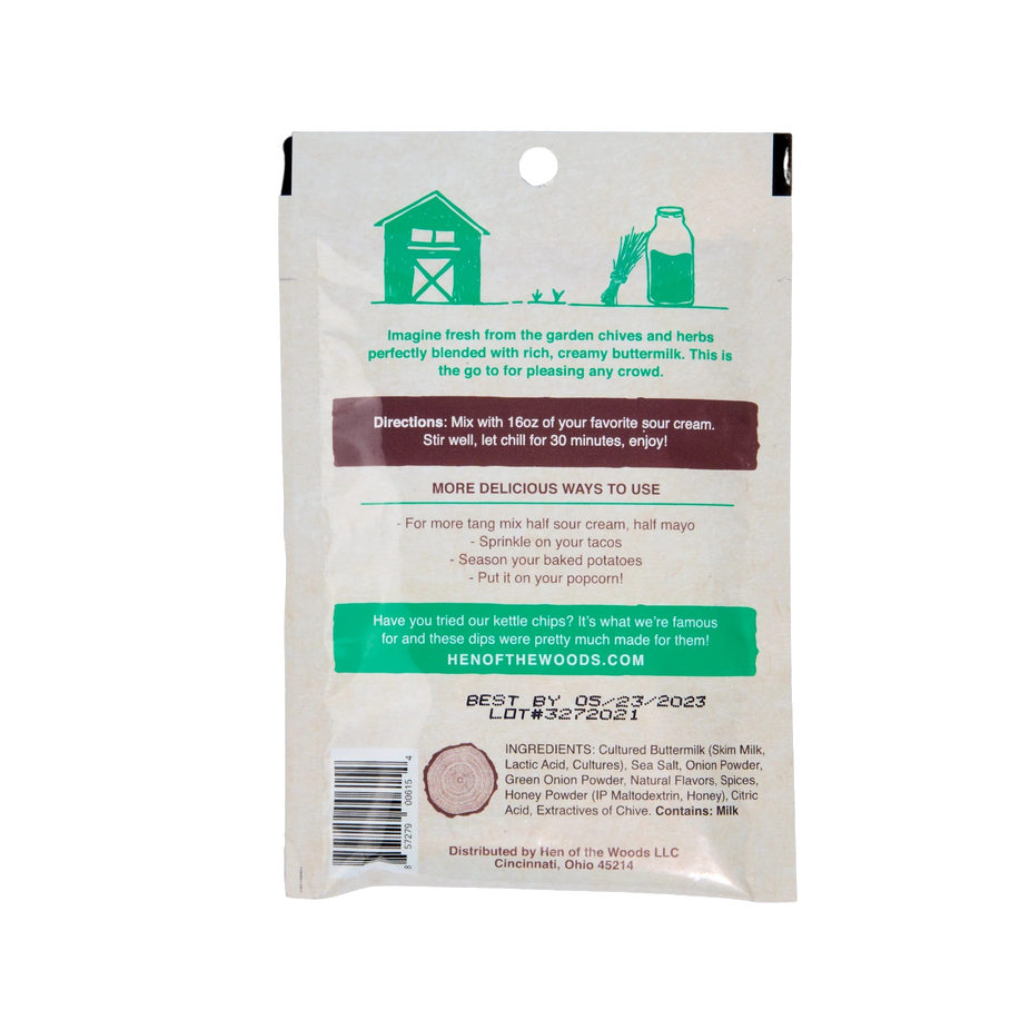 Buttermilk Ranch Dip Mix