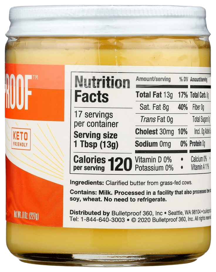 Grass Fed Ghee Butter