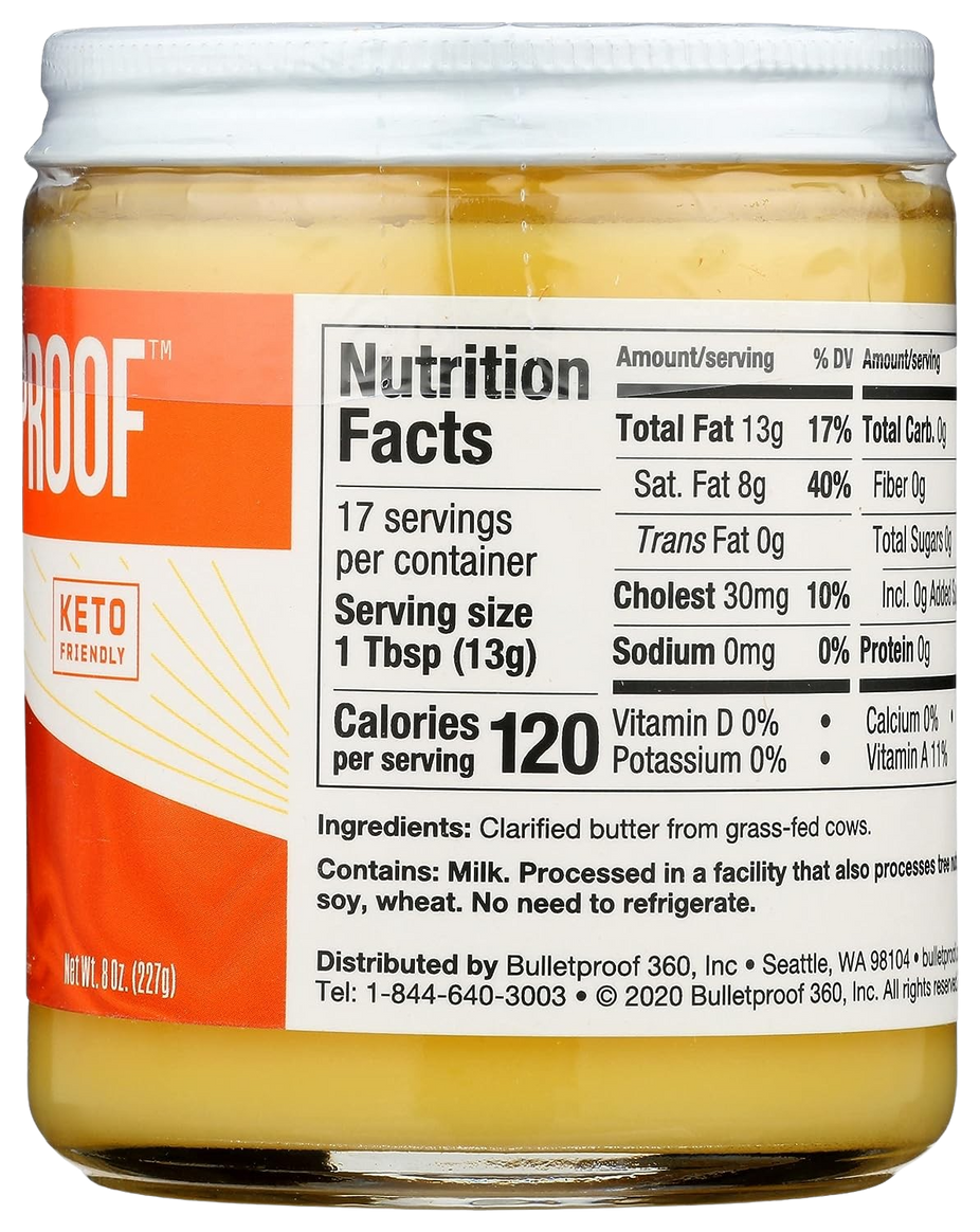Grass Fed Ghee Butter