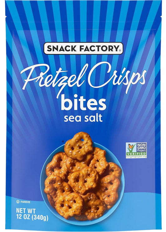 Sea Salt Pretzel Crisps Bites