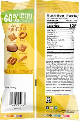 Savory White Cheddar Snack Mix