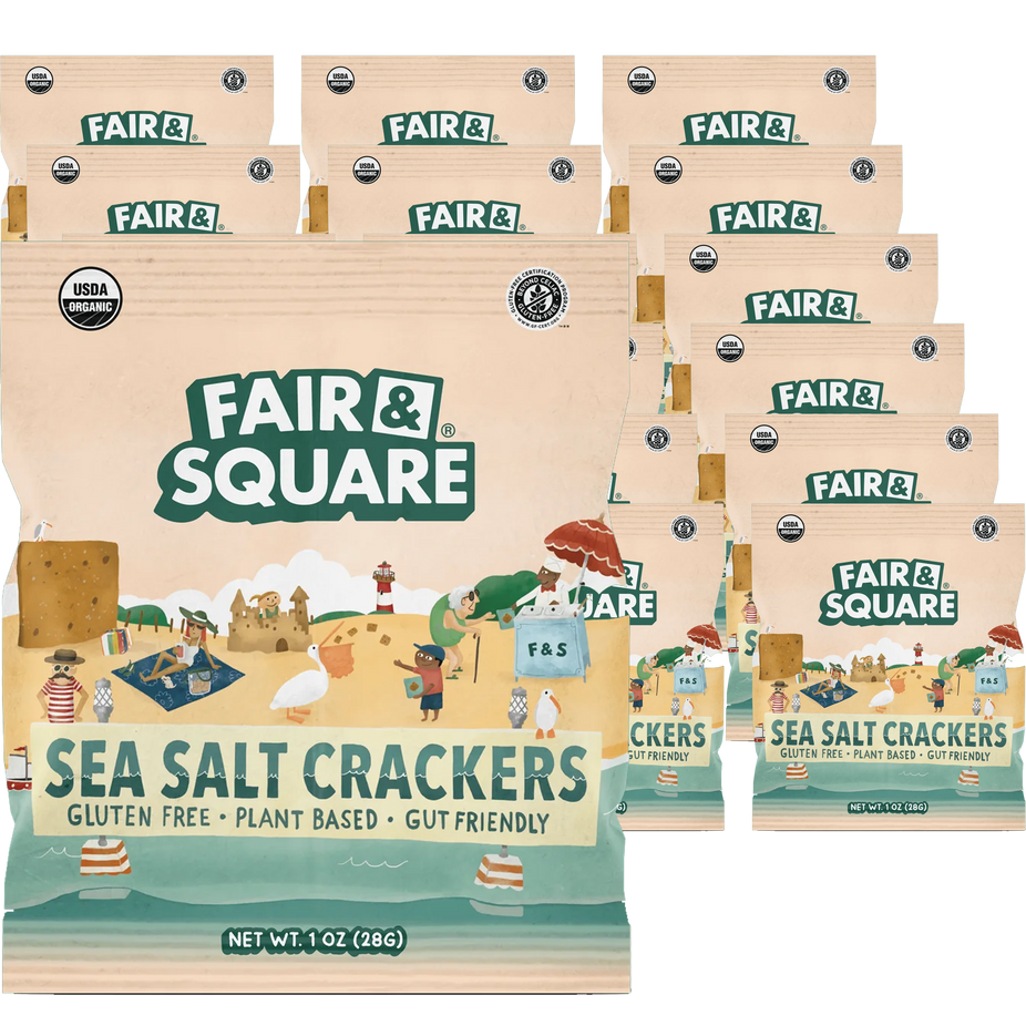Sea Salt Crackers (18 Pack)