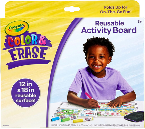 Color & Erase Reusable Activity Board