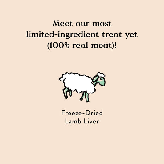 Freeze Dried Lamb Flavor Adult Dog Treat