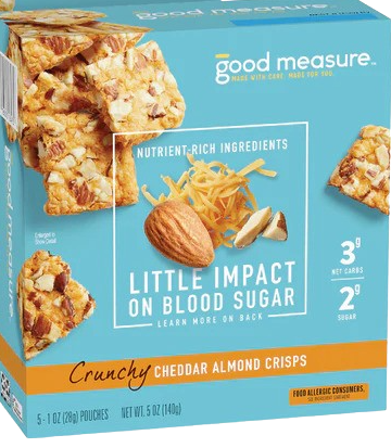 Cheddar Almond Crisps (5 CT)