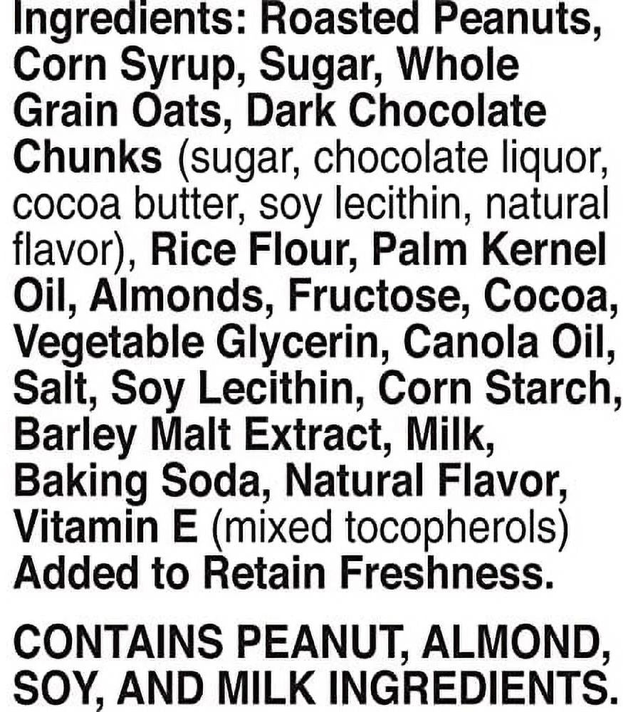 Sweet & Salty Nut Minis - Dark Chocolate, Peanut & Almond Chewy Granola Bars (20CT)