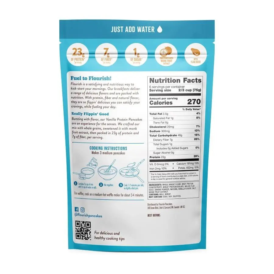 Vanilla Protein Pancake & Waffle Mix