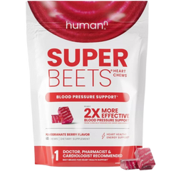 SuperBeets Heart Chews - Pomegranate Berry (60 CT)