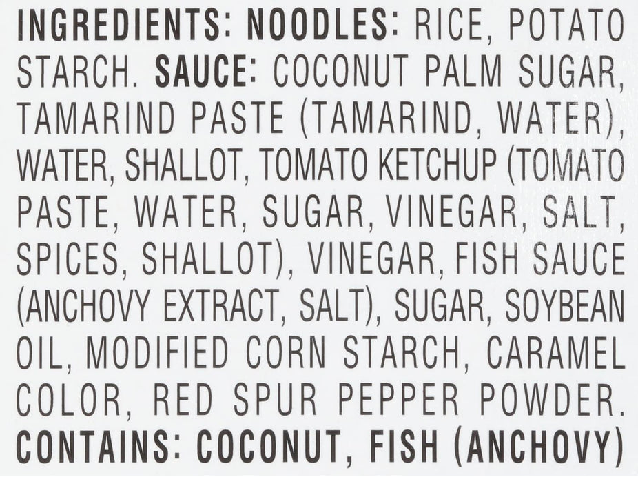 Pad Thai Noodle Kit With Sauce Family Size (6 Pack)