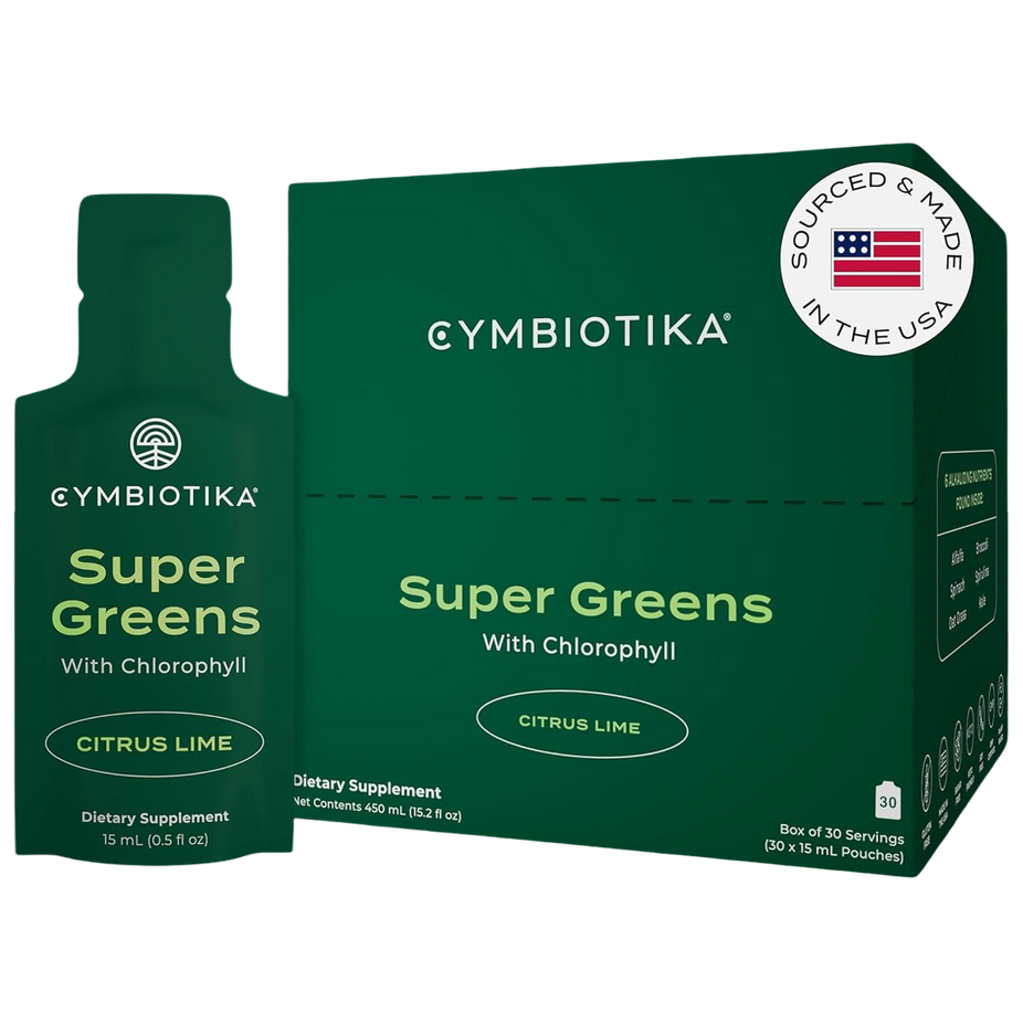 Super Greens With Chlorophyll - Citrus Lime (30 Packets)