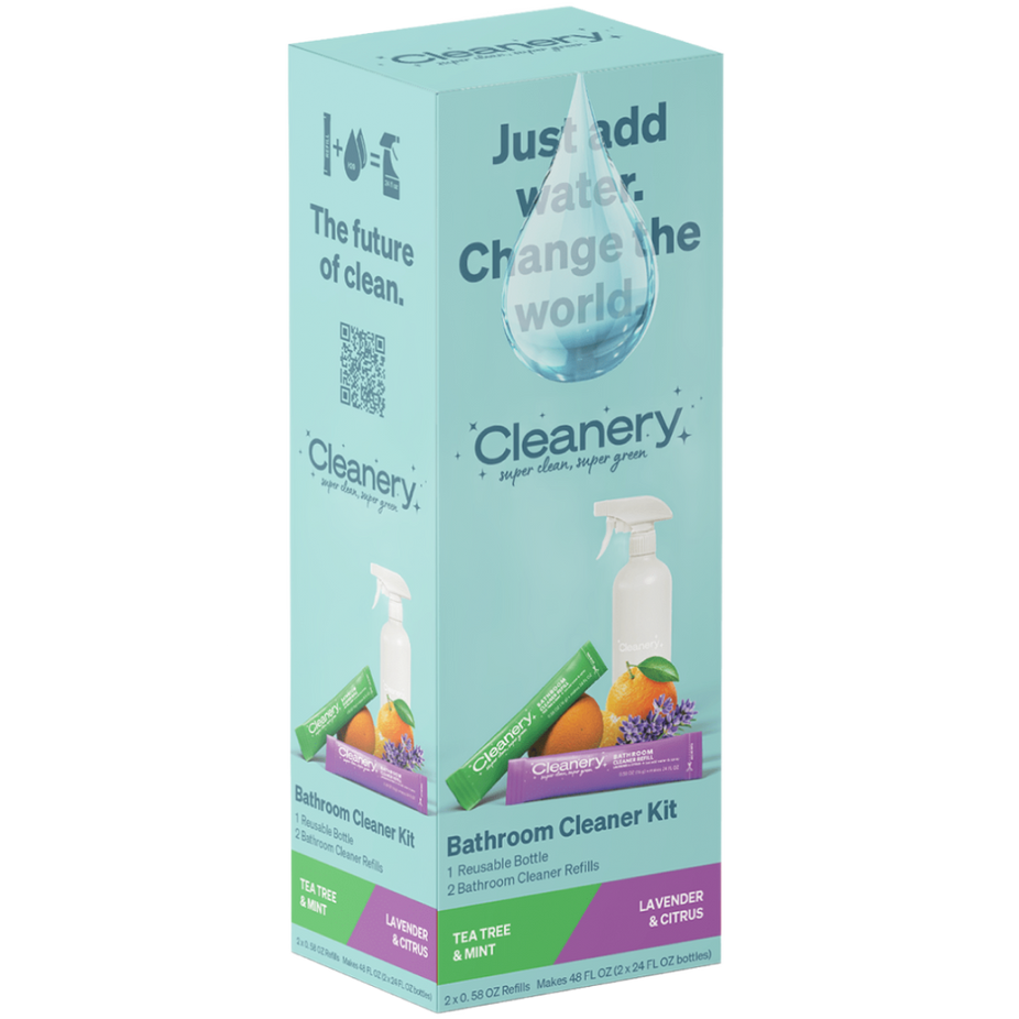 Bathroom Cleaner Kit - Tea Tree & Mint, Lavender & Citrus