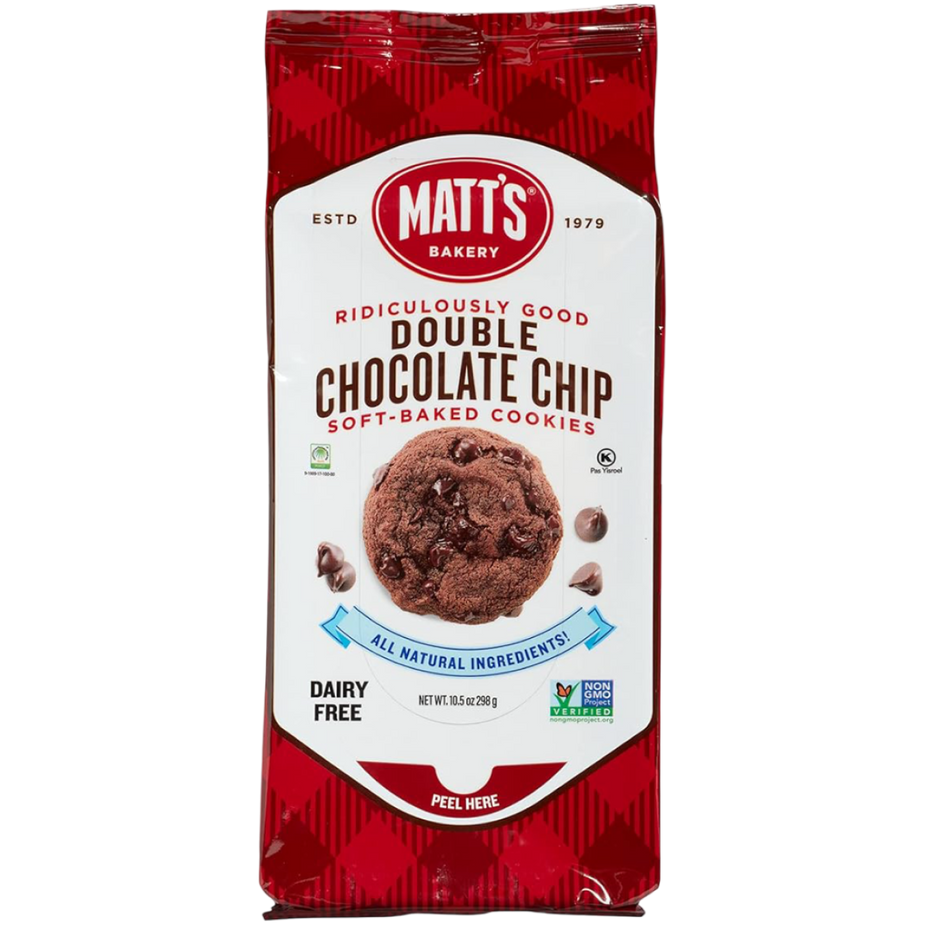 Double Chocolate Chip Soft Baked Cookies