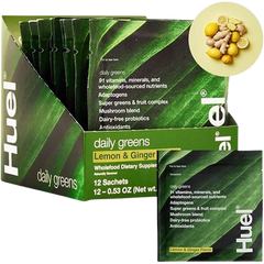 Daily Greens Superfood Drink - Lemon Ginger (12 CT)