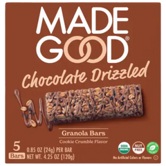 Organic Chocolate Drizzle Granola Bar - Cookie Flavor (5 CT)