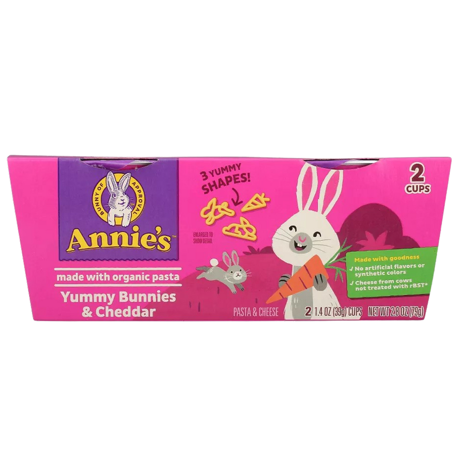 Annie's Yummy Bunnies Mac & Cheese (2 CT)