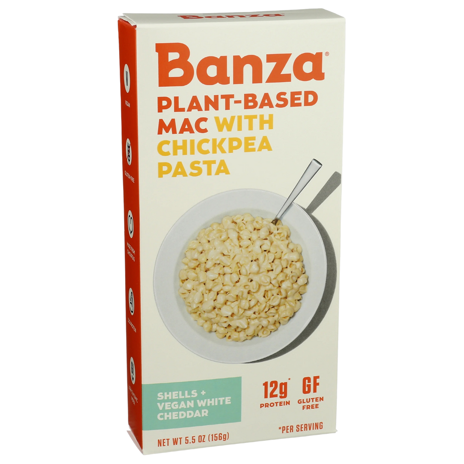 Plant Based Chickpea Vegan White Cheddar Mac & Cheese (6 Pack)