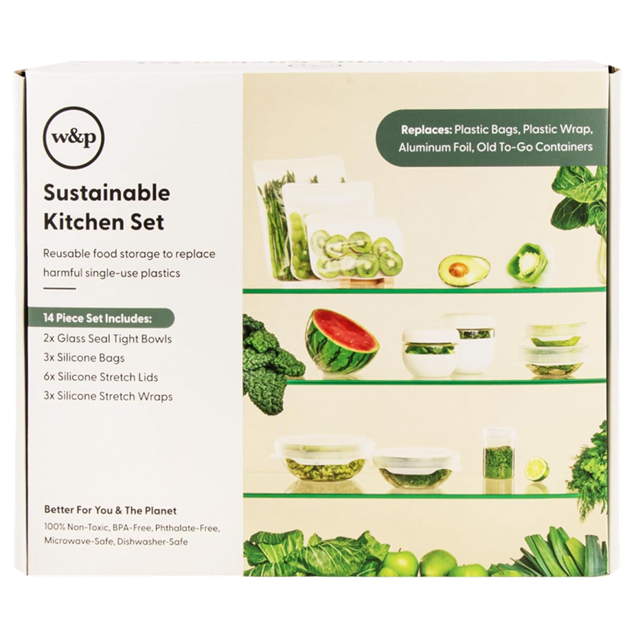 Sustainable Kitchen Set (14 Pieces)