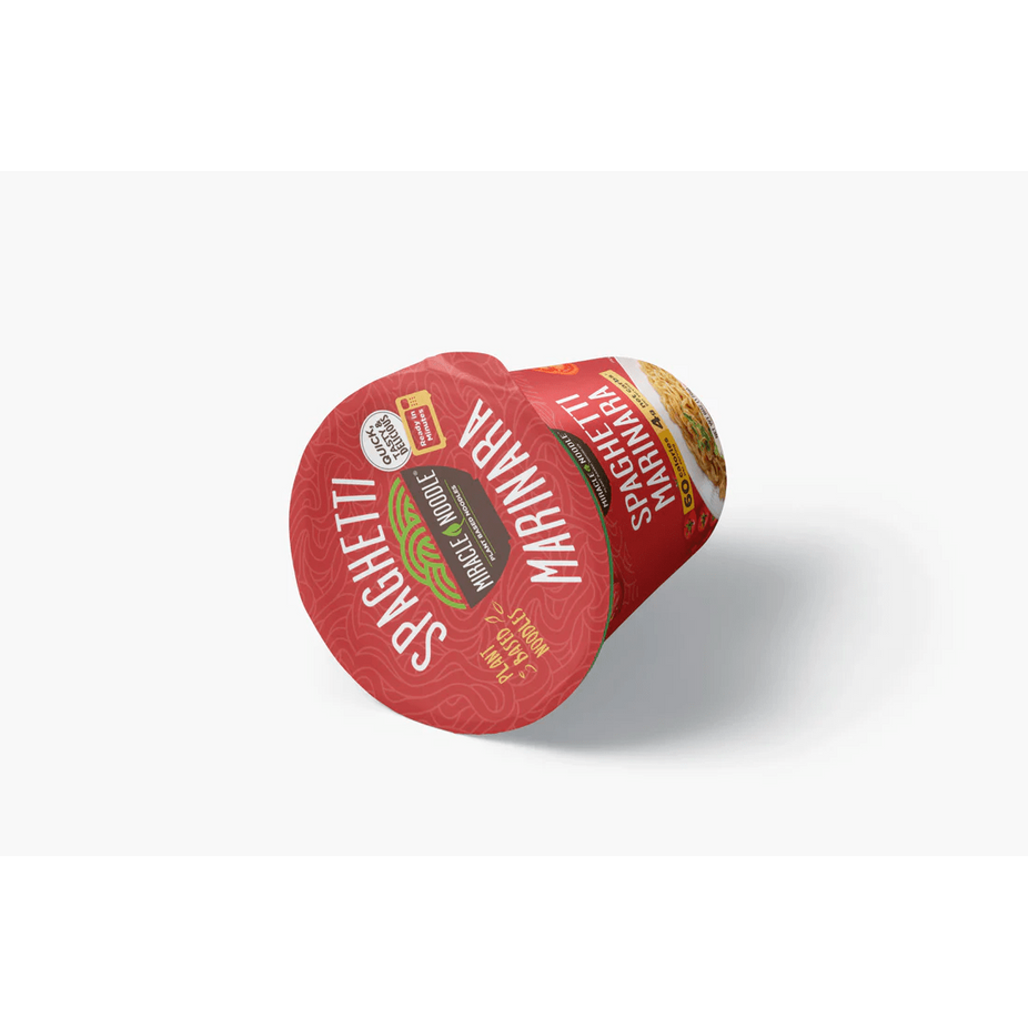 Low Carb Instant Cup Noodles Spaghetti Marinara (6 Pack)