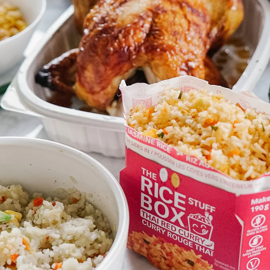 Instant Thai Red Curry Rice Box (6 Pack)