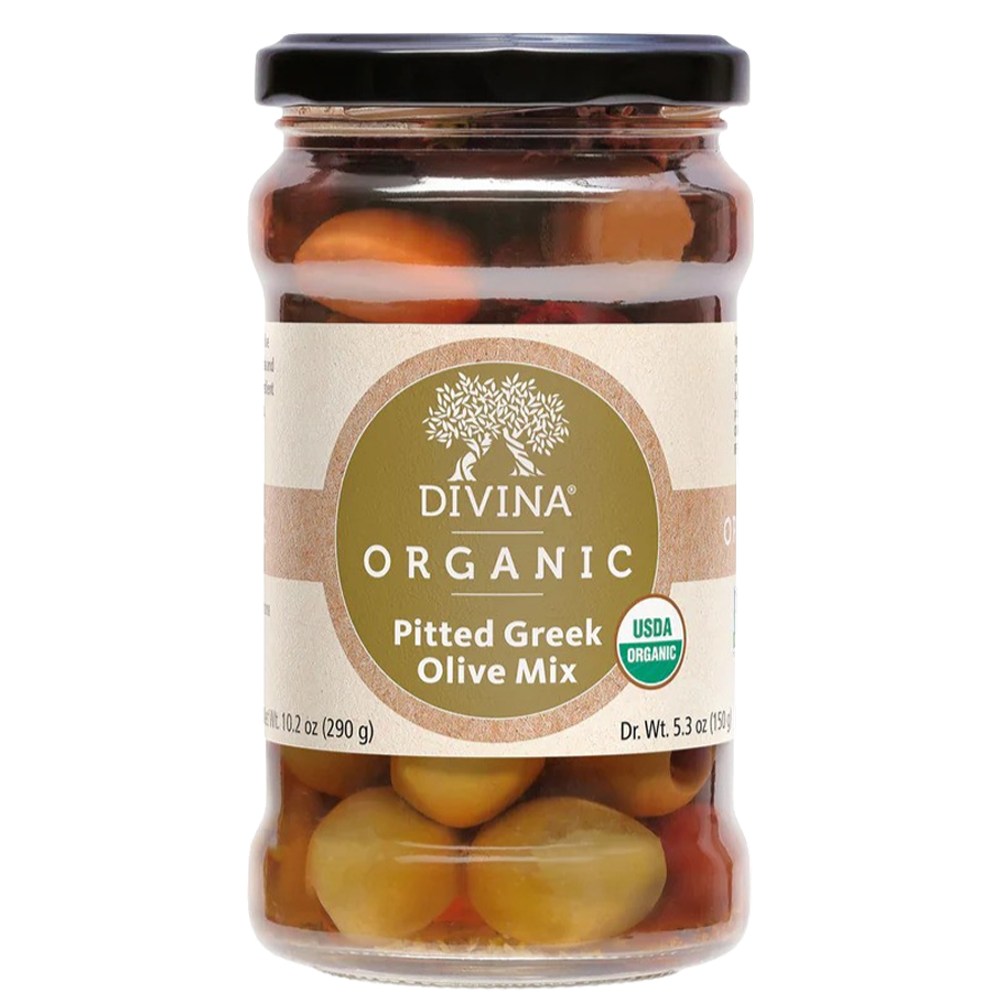 Organic Pitted Greek Olive Mix