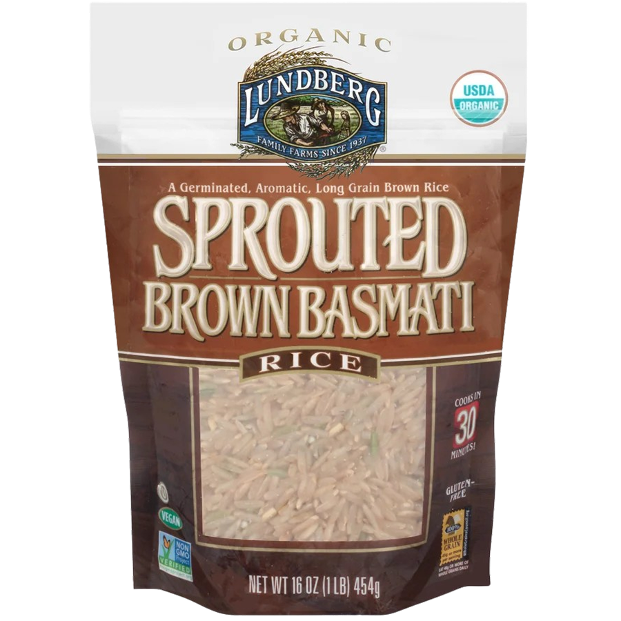Organic Sprouted Brown Basmati Rice