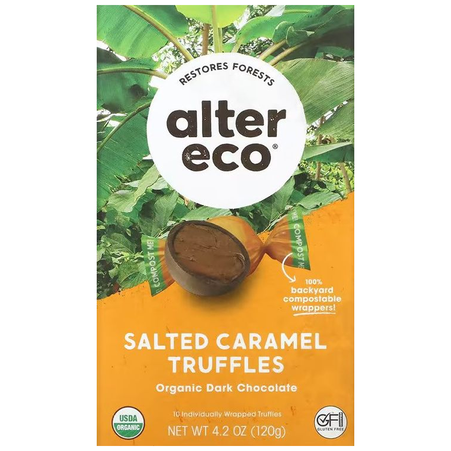 Organic Salted Caramel Truffles