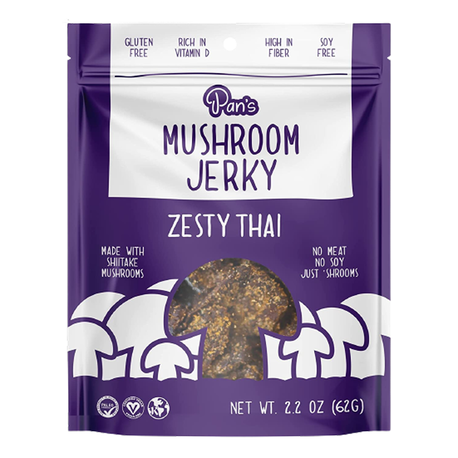 Zesty Thai Mushroom Jerky