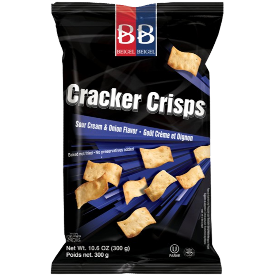Sour Cream & Onion Cracker Crisps