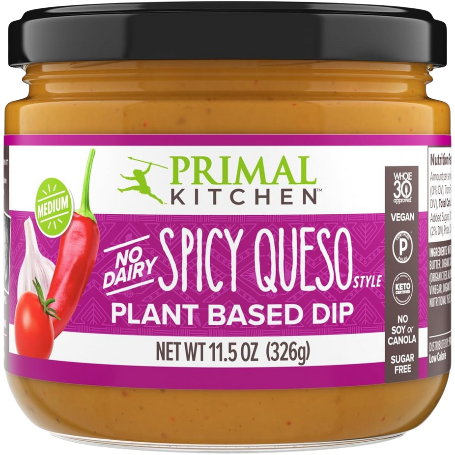 Spicy Queso Style Plant-Based Dip