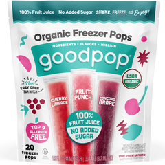 Organic Freezer Pops Variety Pack (20 CT)