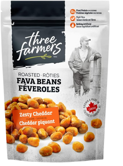 Zesty Cheddar Roasted Fava Beans