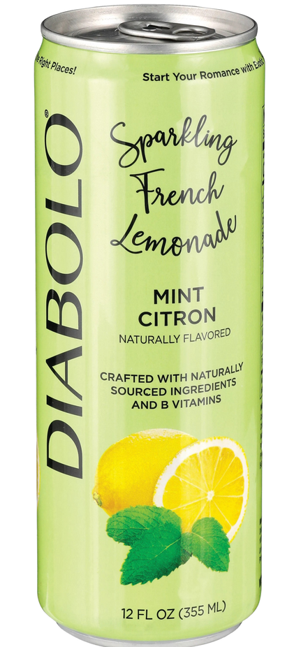 Mint Citron Sparkling French Lemonade