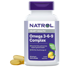 Omega-3-6-9 Complex Lemon flavor (60 CT)