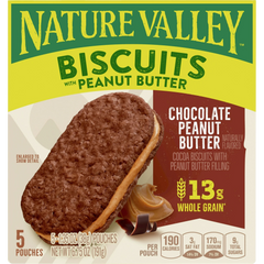 Cocoa Biscuits - Chocolate Peanut Butter (5 CT)