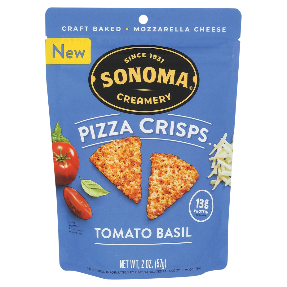 Tomato Basil Pizza Crisps