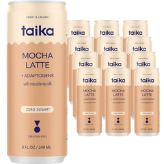Mocha Latte + Adaptogens with Macadamia Milk (12 Pack)