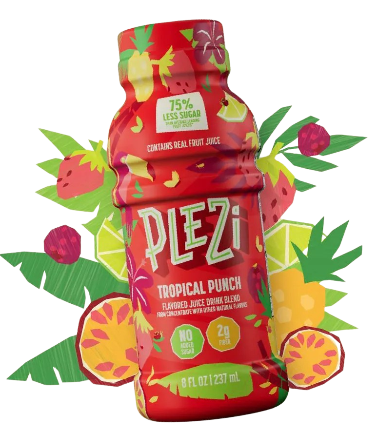 Tropical Punch Flavored Drink (4 Pack)