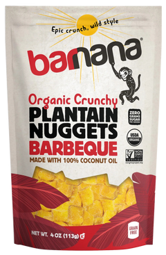 Organic Bbq Plantain Nuggets