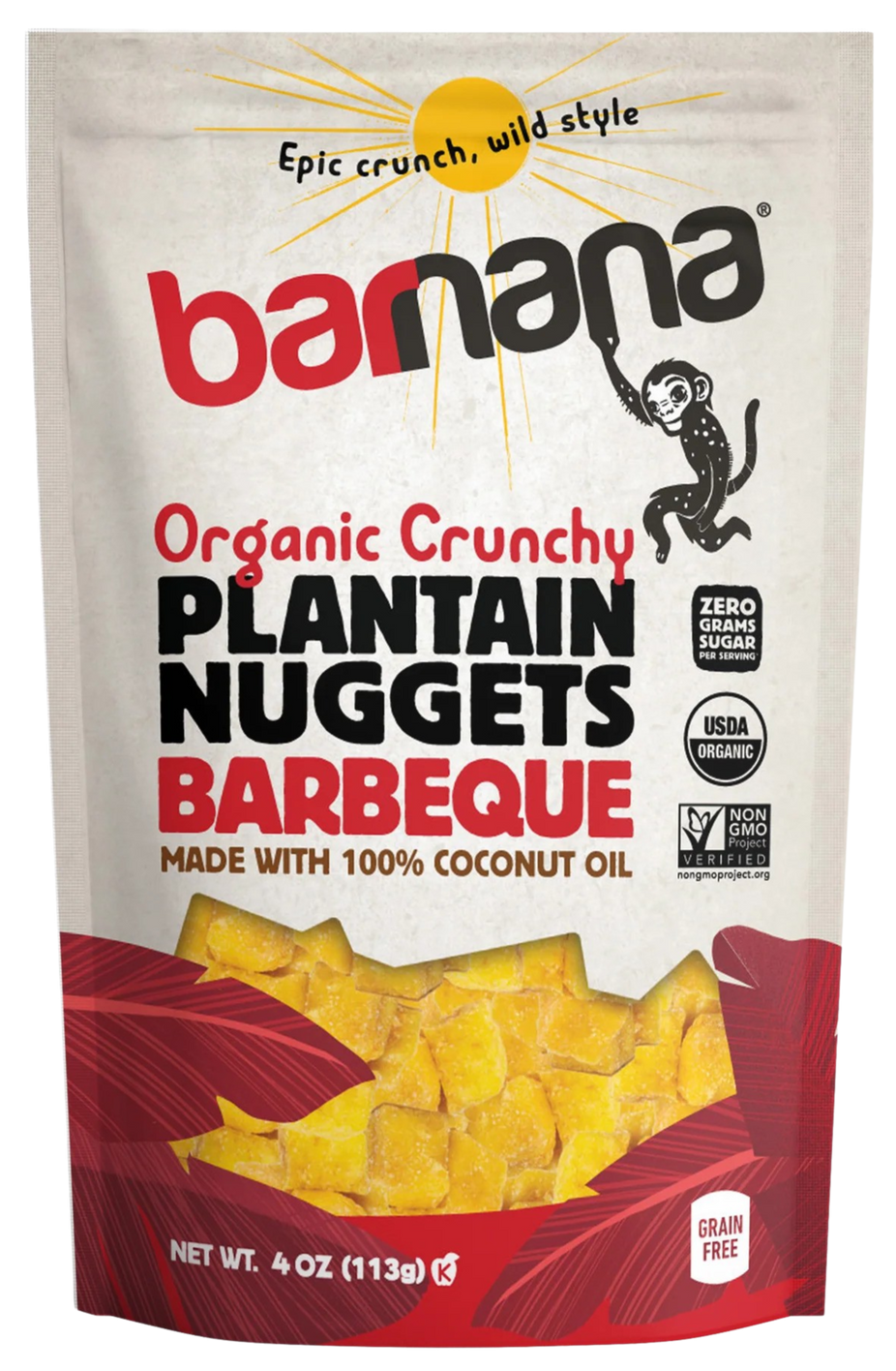 Organic Bbq Plantain Nuggets